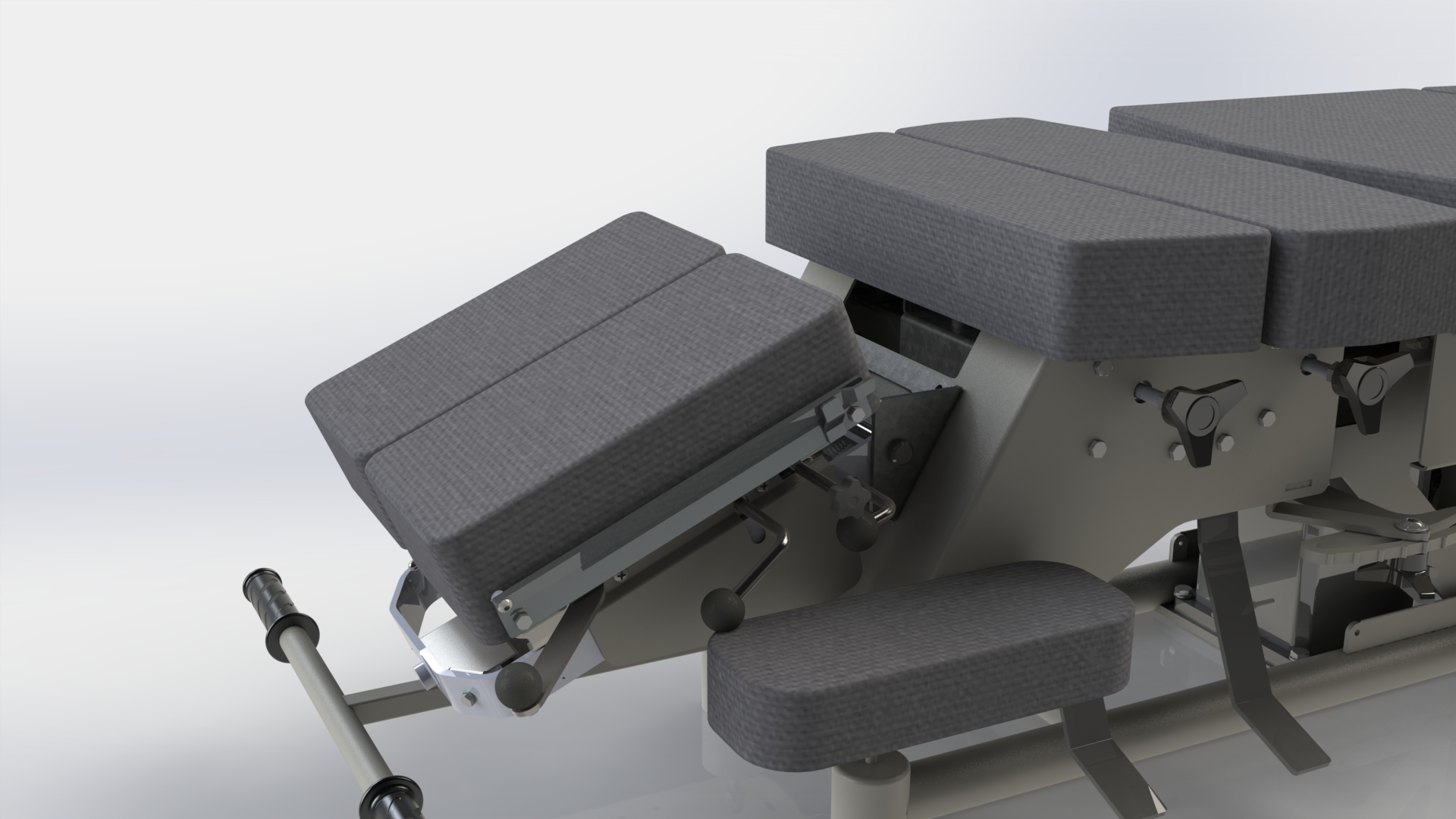 automatic flexion distraction table